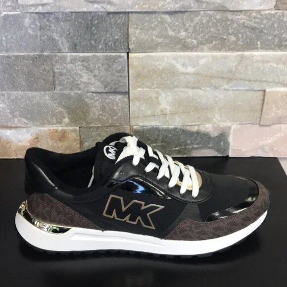 MICHAEL Michael Kors Bolt Nylon and Logo Trainer - Picture 5 of 6